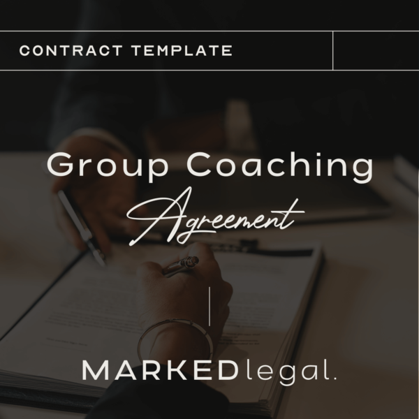 Group Coaching Agreement Template