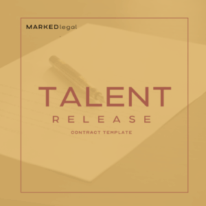 Talent Release Agreement Template