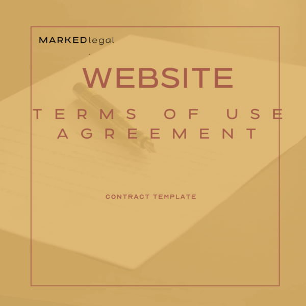 Website Terms of Use Agreement Template