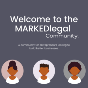 Group logo of MARKEDlegal. Community